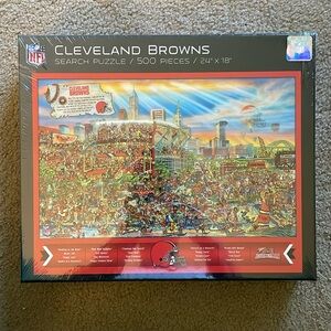 NFL Cleveland Browns Search Party - 500 Pieces
